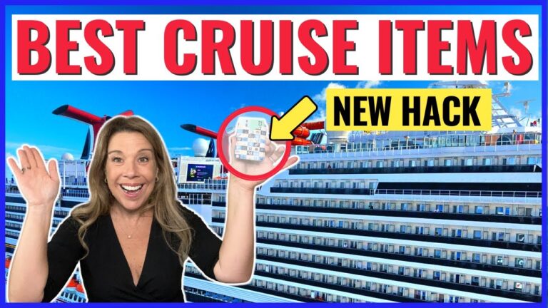 20 Best Cruise Items, Tips, and Hacks