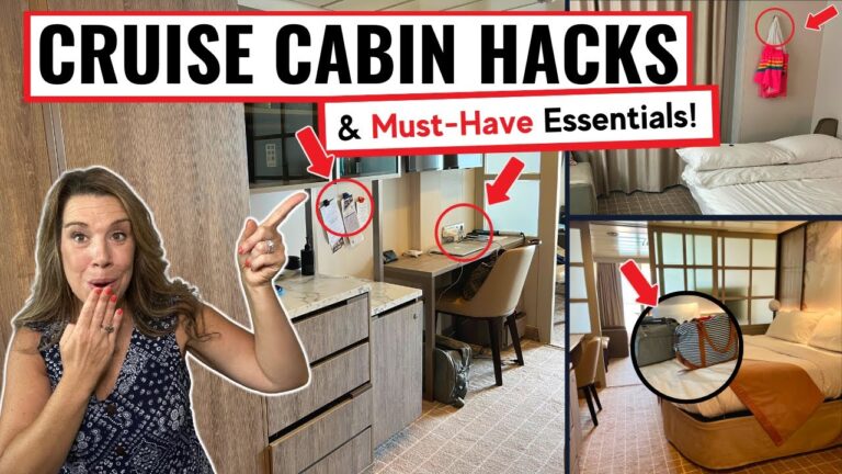 20+ Cruise Tips, Hacks, and Essentials for Organizing a Cruise Cabin