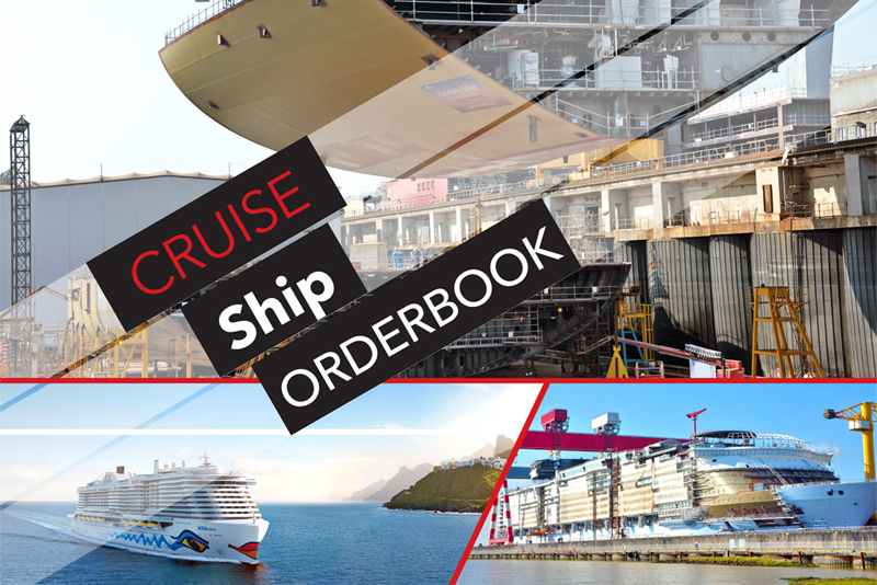 Cruise Ship Orderbook: 56 New Vessels and $39 Billion