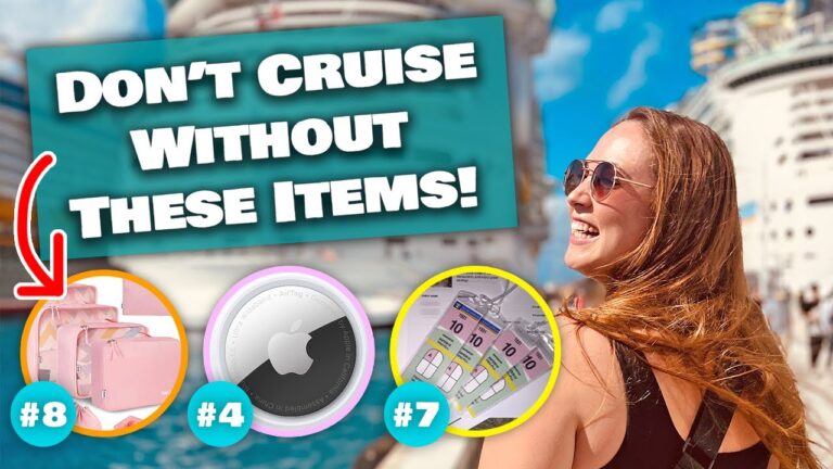Essential Items to Pack for a Cruise