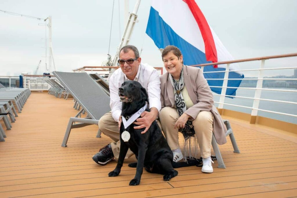 Holland America Celebrates National Dog Day with Service Dogs