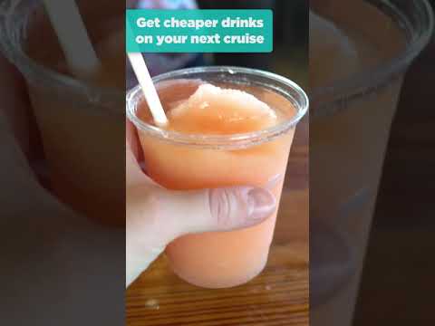 Money Saving Cruise Hack: Cheaper Drinks!