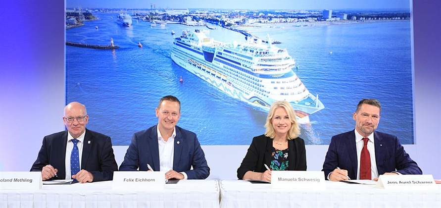 AIDA Cruises Signs Long-Term Deal with Hamburg Port Authority