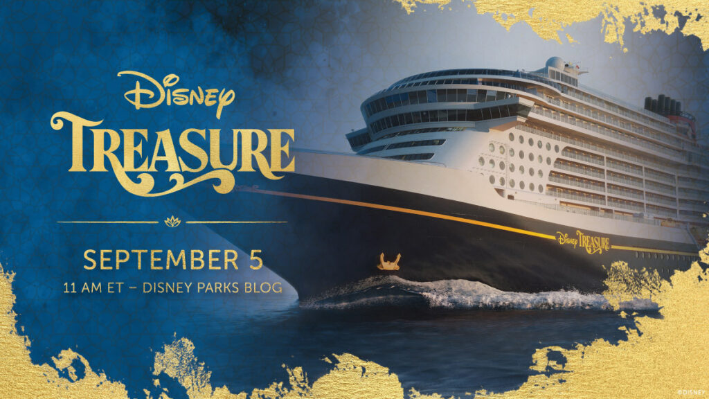 Disney Treasure Cruise Ship to Debut in December 2024