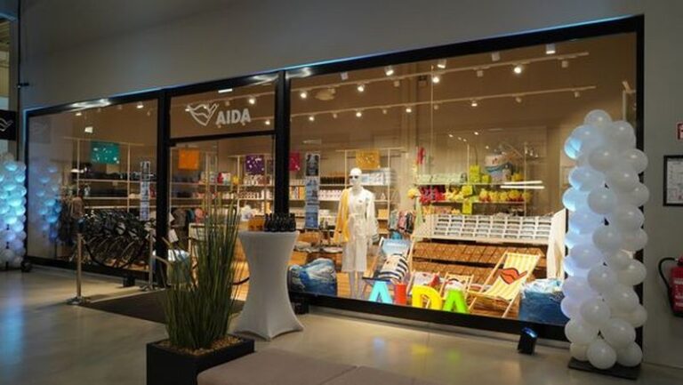 AIDA Opens Pop Up Logo Store
