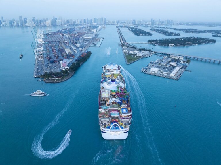 Icon of the Seas Arrives in Miami